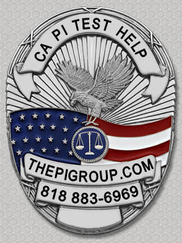 practice test questions for the California Private Investigator license examination